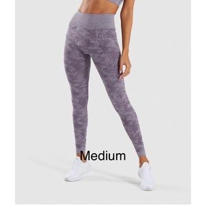 Gymshark Adapt Camo Purple Leggings